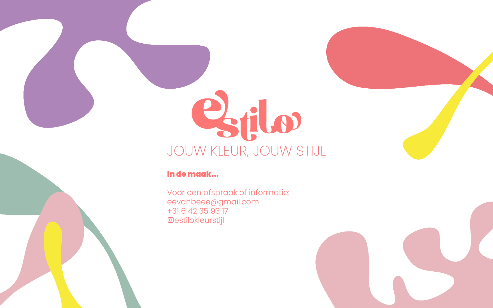 Estilo kleur en stijl